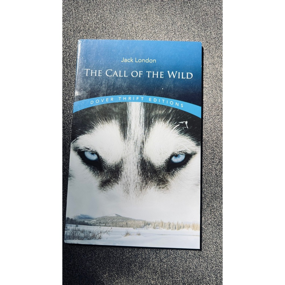 Dover Thrift Editions The Call of the Wild Book Blue Jack London Novel